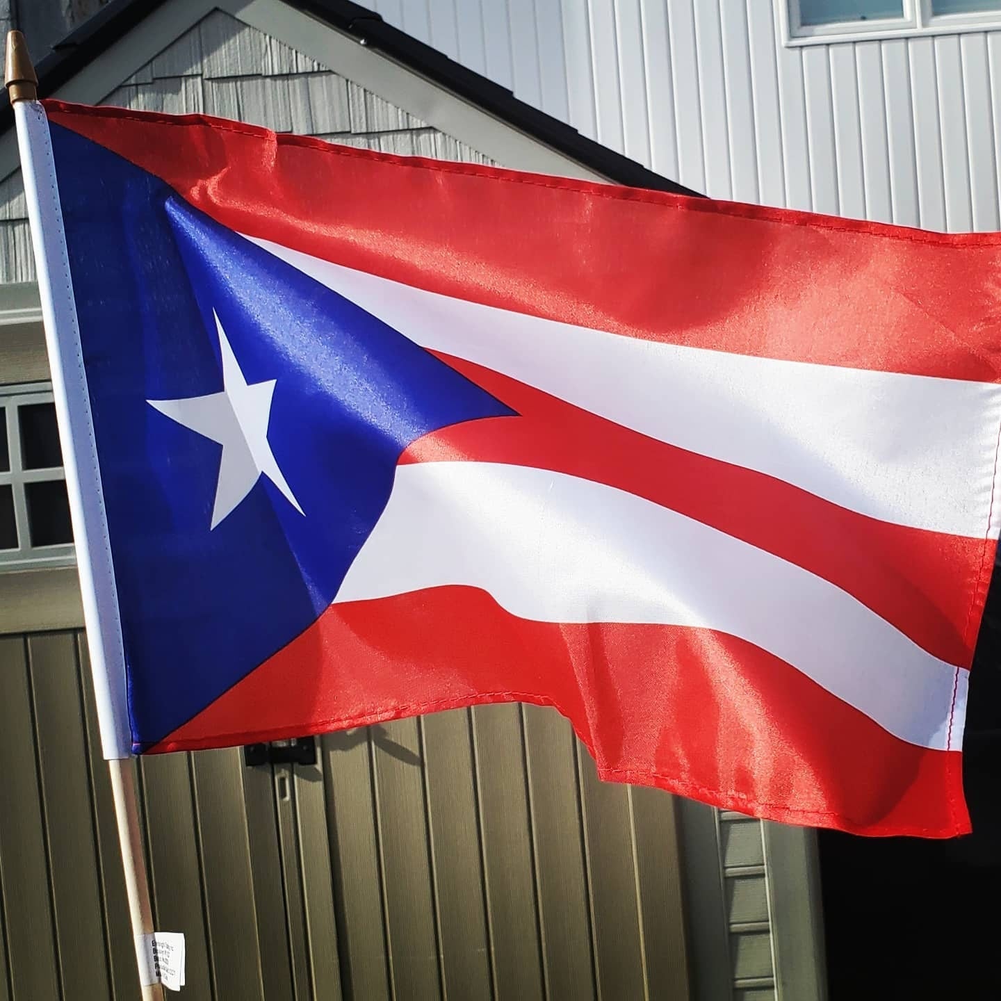 Puerto Rico Flag 15.5inch/12inch!