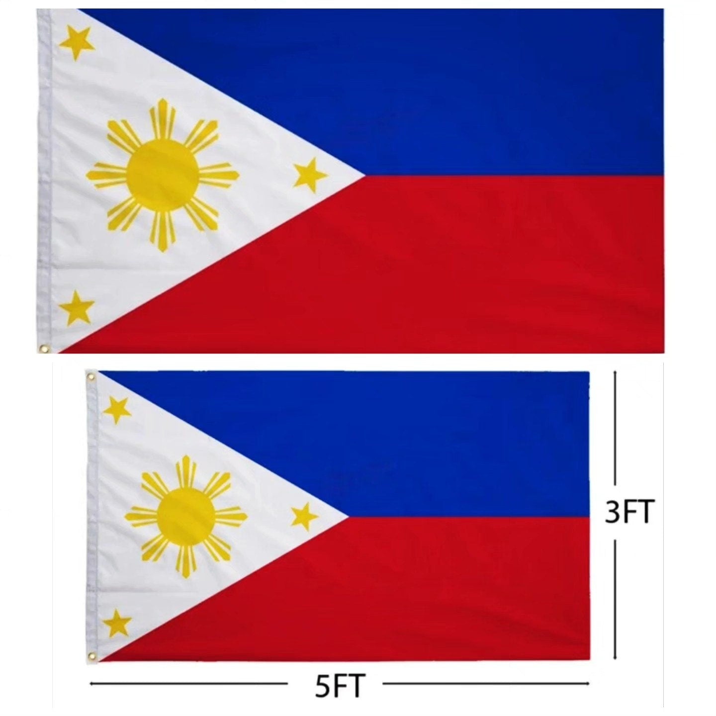 3 x 5FT Philippine Flag