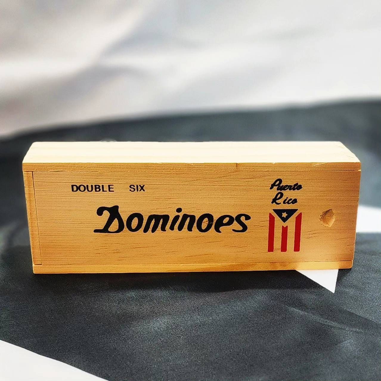 Puerto Rico Flag Dominoes Double Six