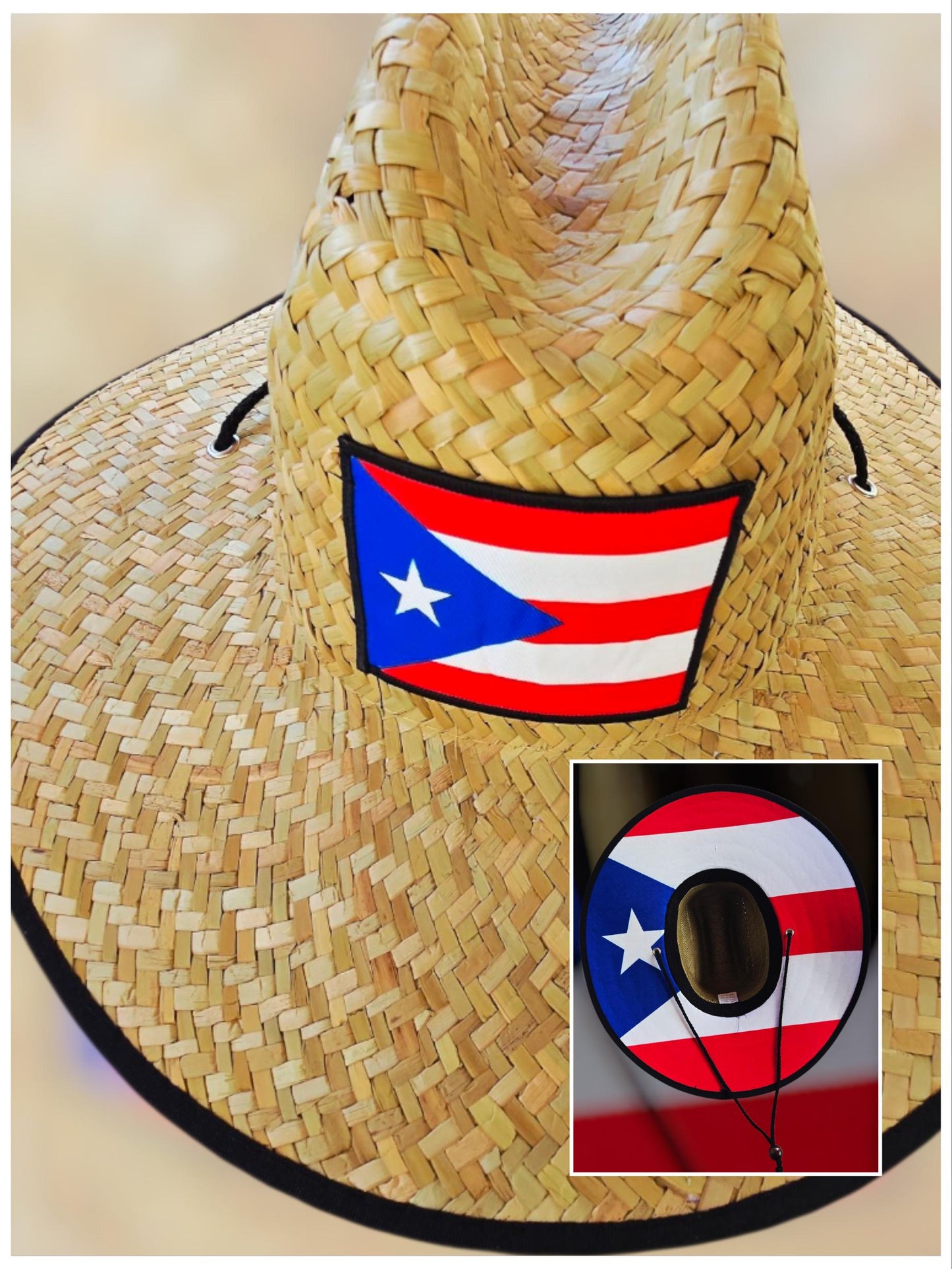 Straw Puerto Rico Hat