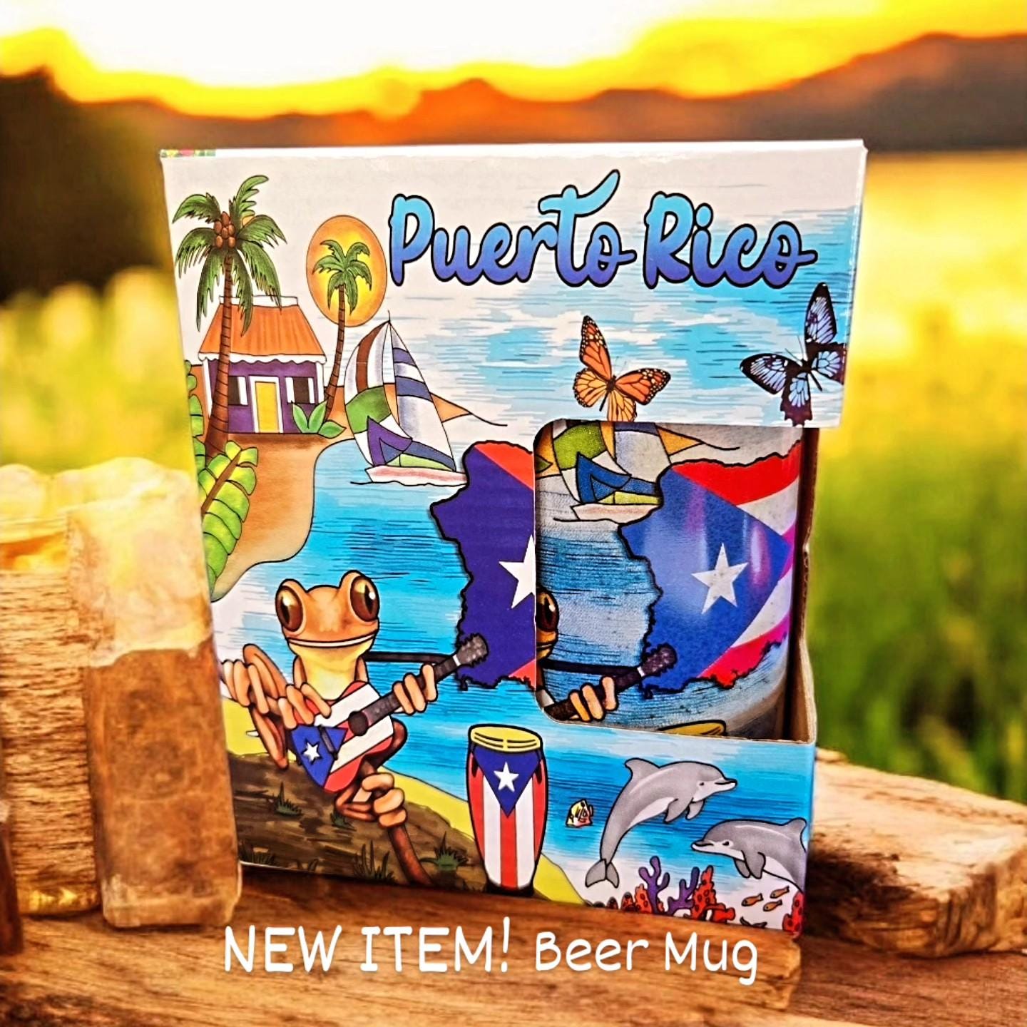 Puerto Rico Beer Mug