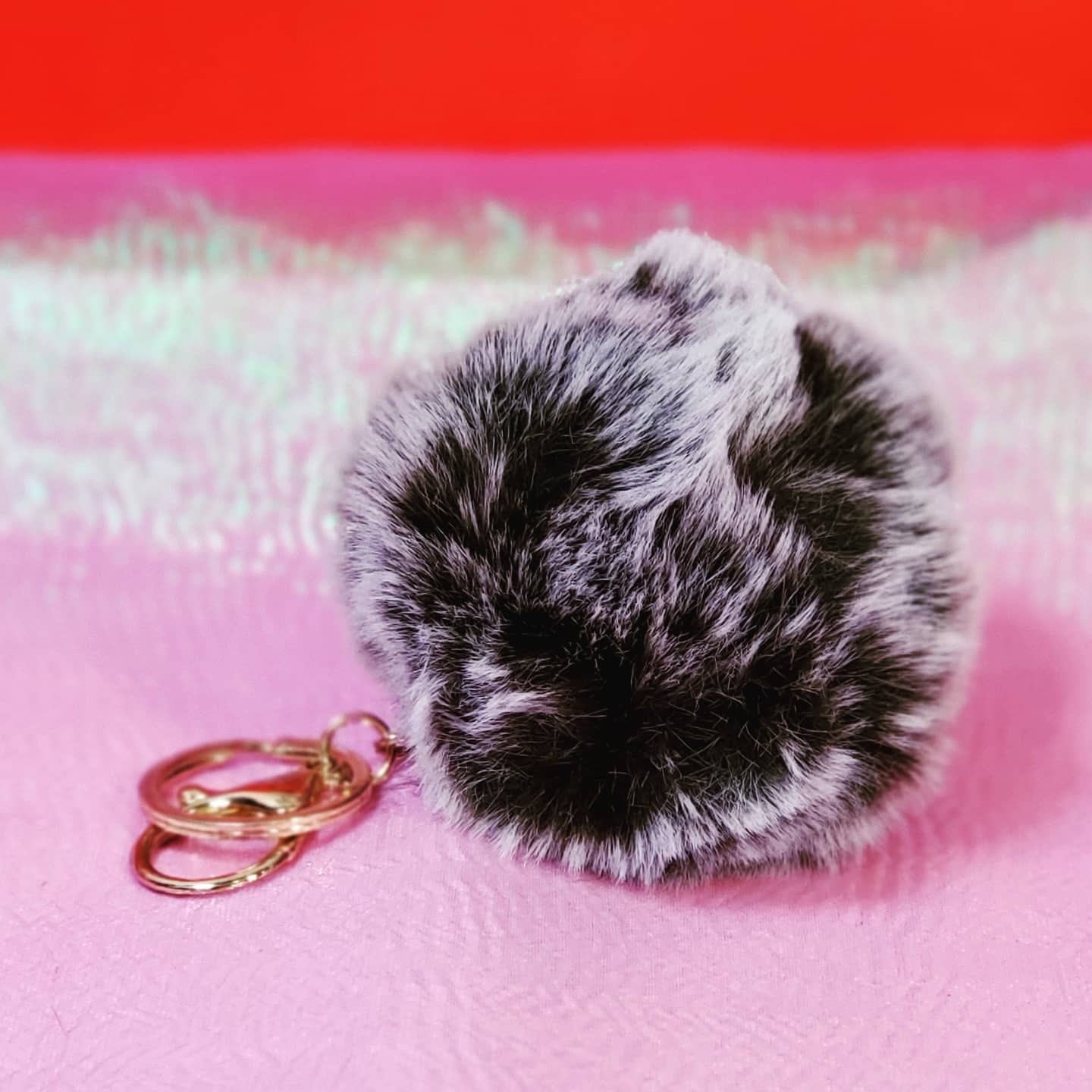 Fuzzy Pom Pom Key chains!
