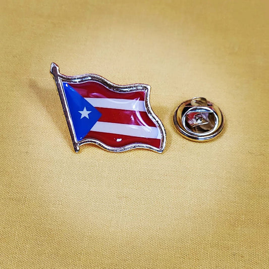 Puerto Rico Butterfly Clutch Tie Tacks pin back