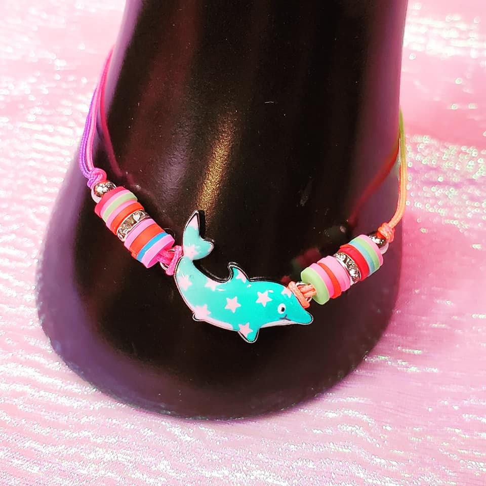 Adjustable Colorful Animal Beaded Bracelet!