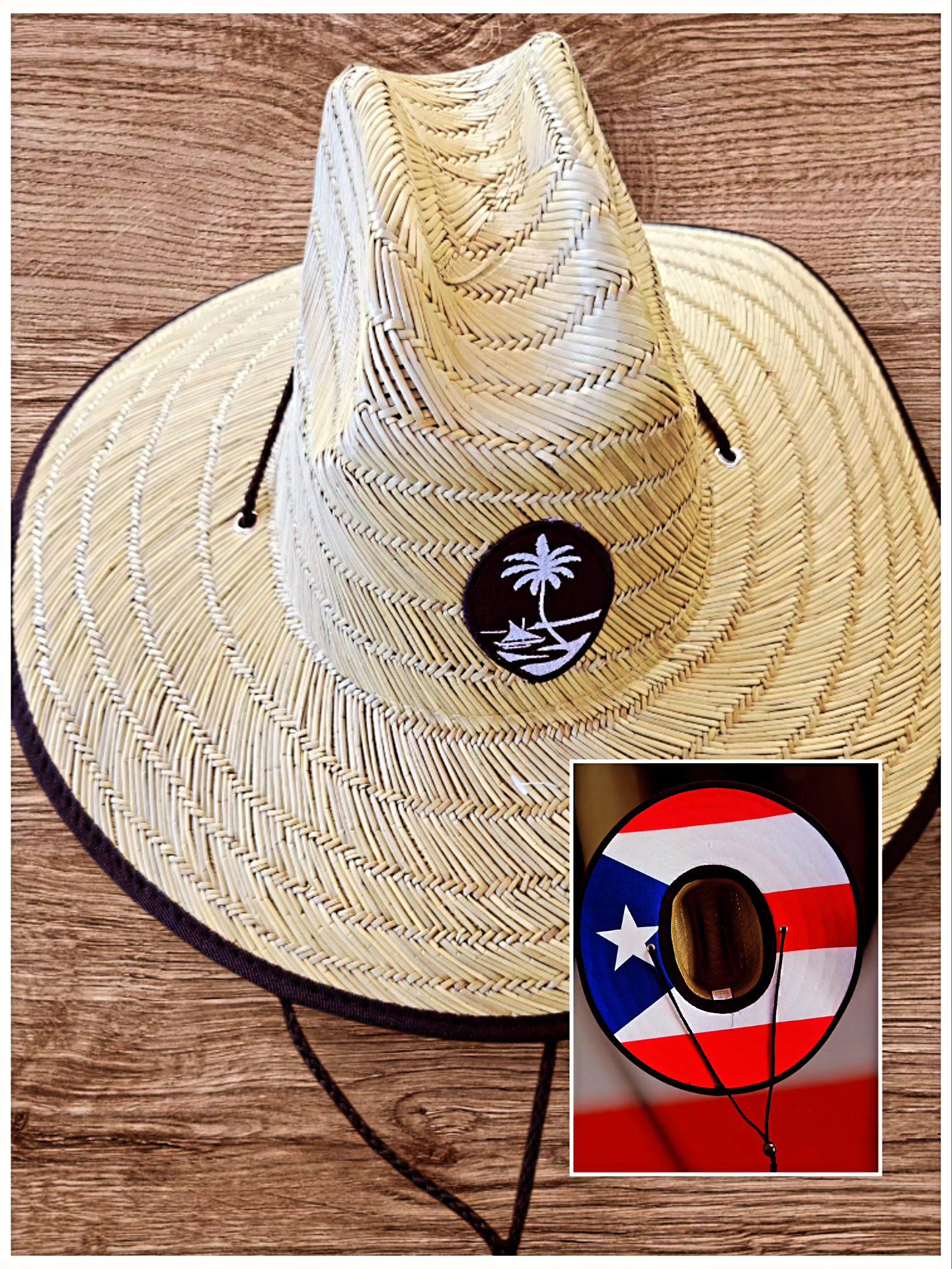 Straw Puerto Rico Hat