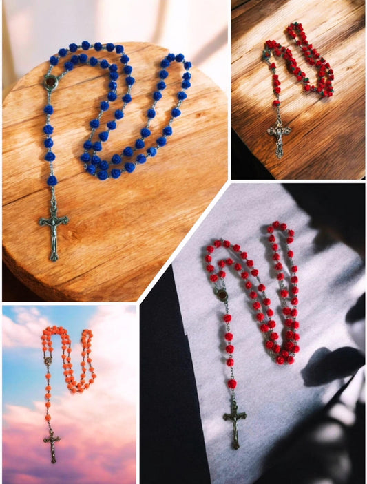 Beaded Rose Rosary