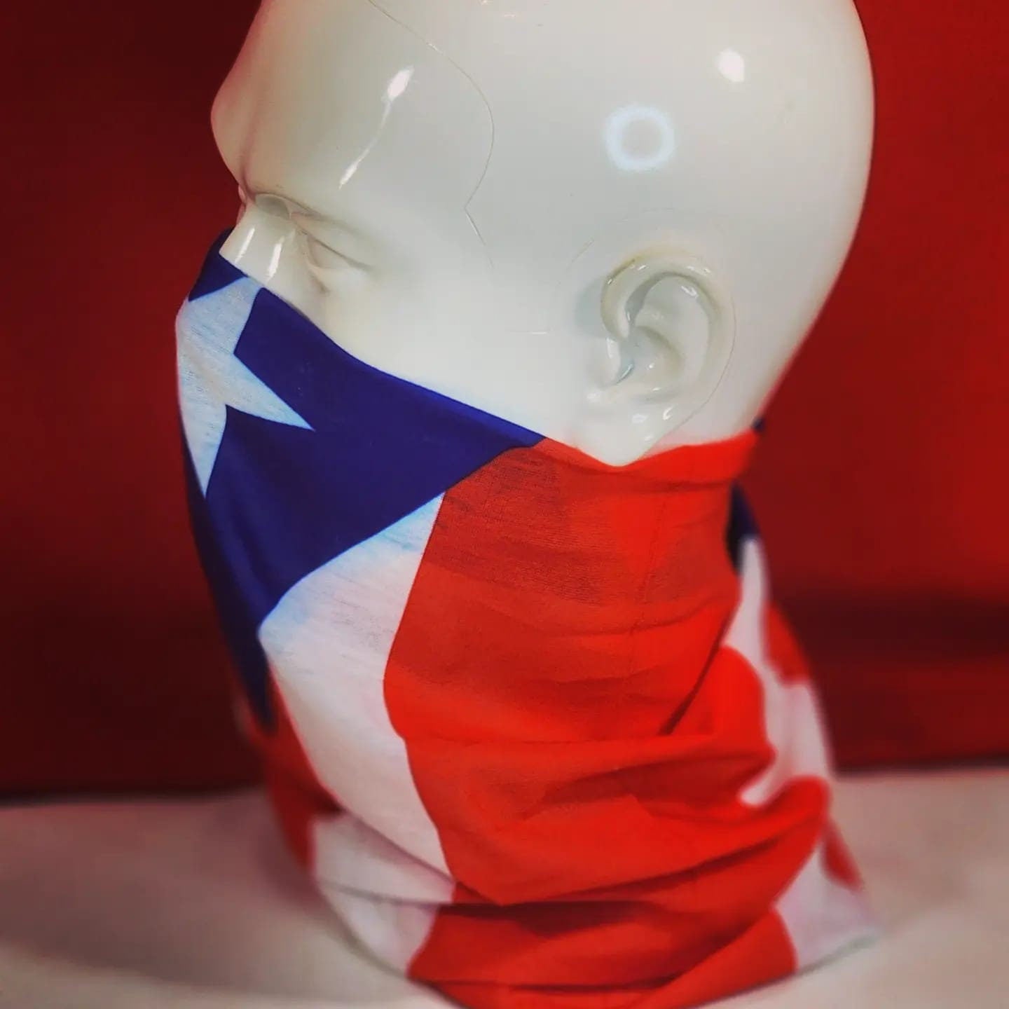 Puerto Rico Flag Multi Scarf, Sports Head Gear, Face Covering
