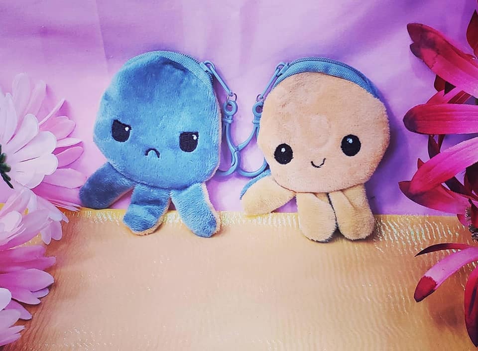 Happy & Sad Change Purse