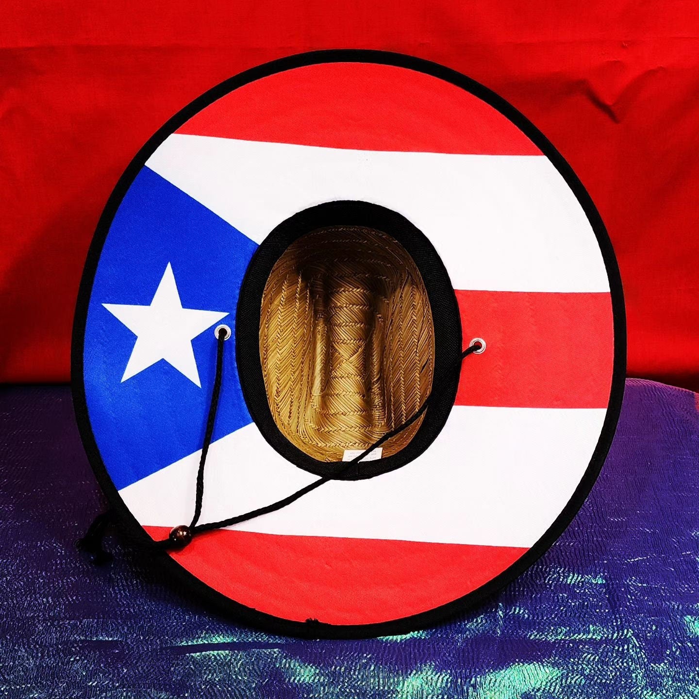 Straw Puerto Rico Hat