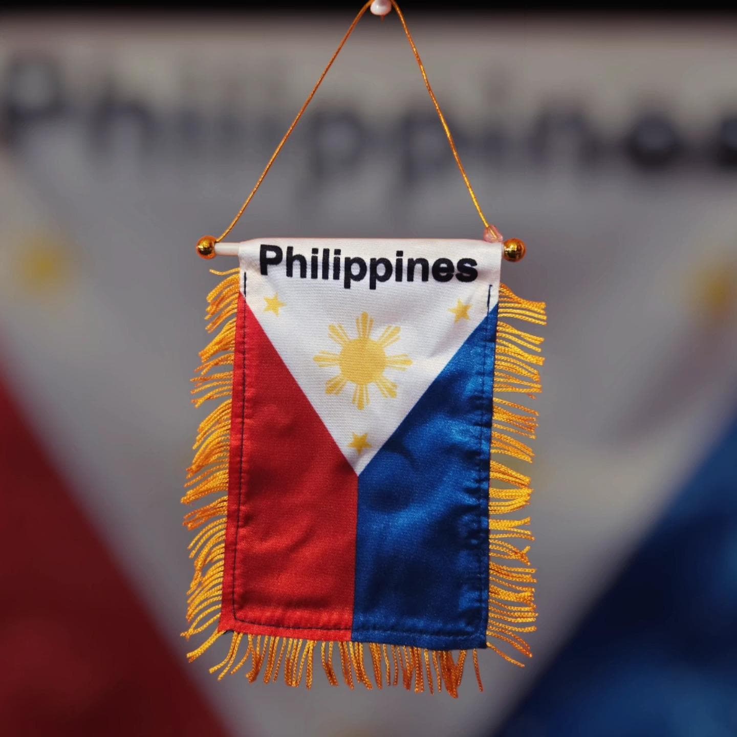 Philippine Flag Car Hanging Decoration