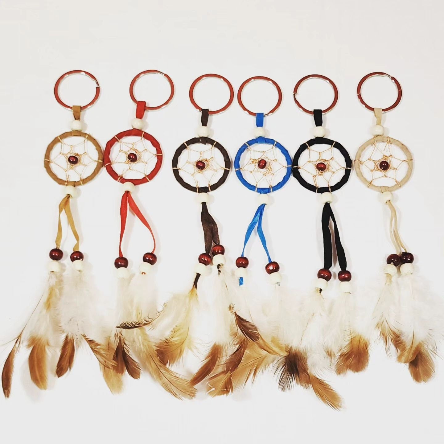 Dream Catcher Beaded  Keychains