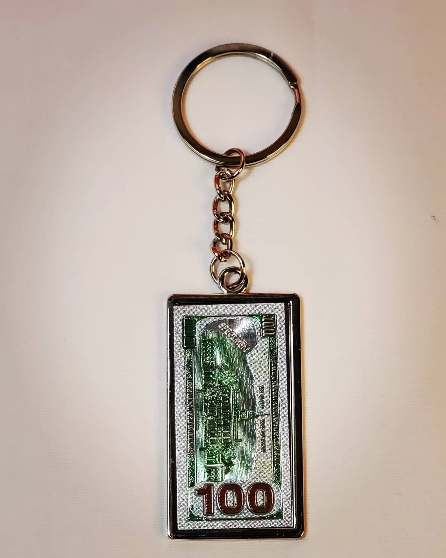 Key chain 100 Dollar Bill