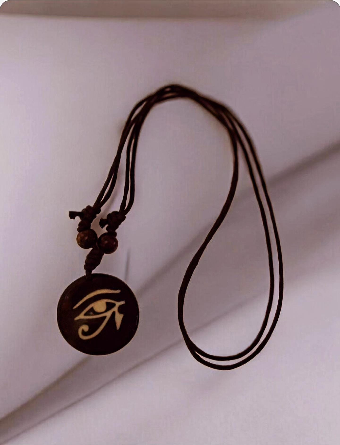 Eye of Horus, Hamsa Horus Hand, Protection Necklace