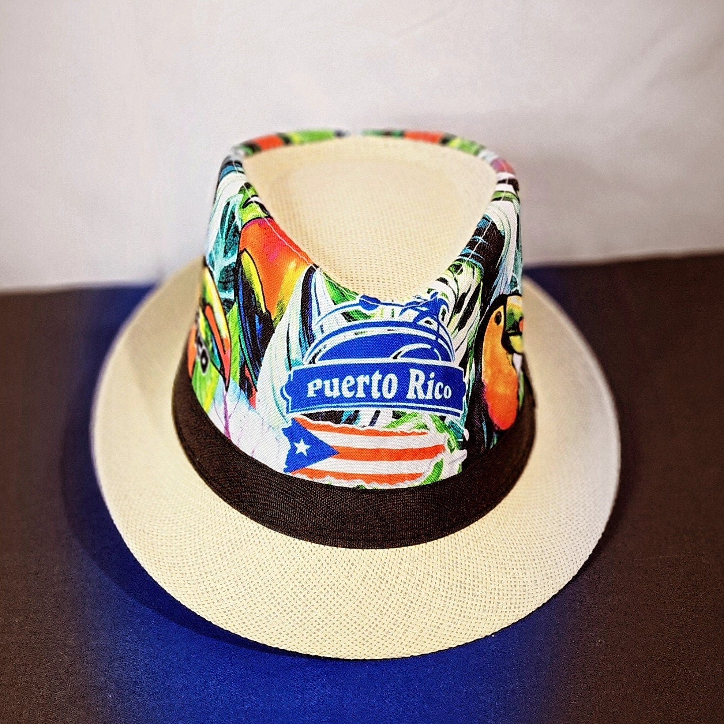 Puerto Rico Fedora Straw Hats