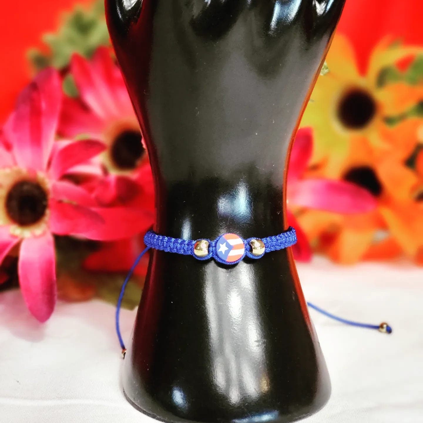 Adjustable Puerto Rico  Flag Bracelets
