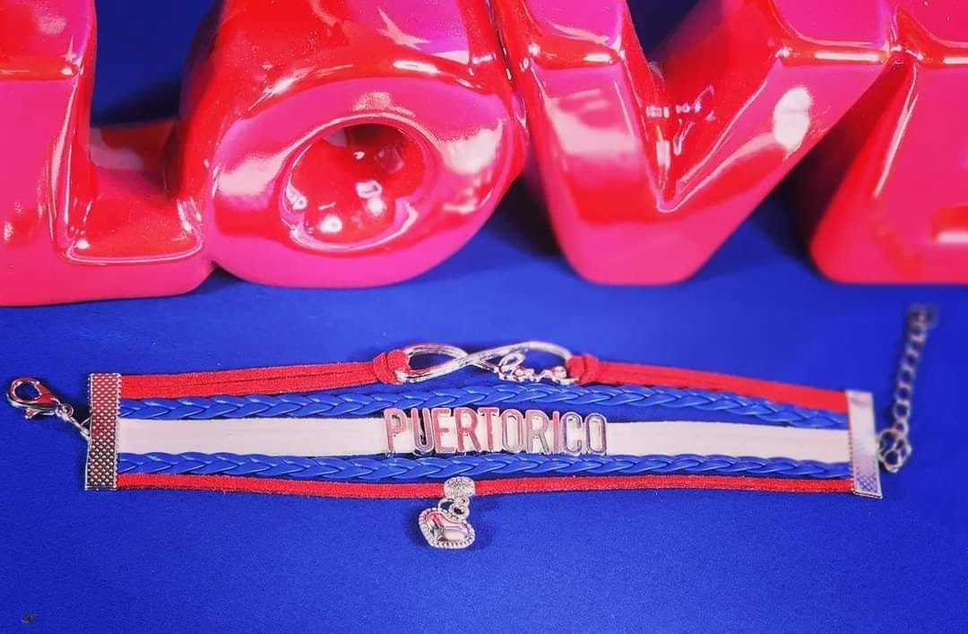 Puerto Rico Flag Bracelet