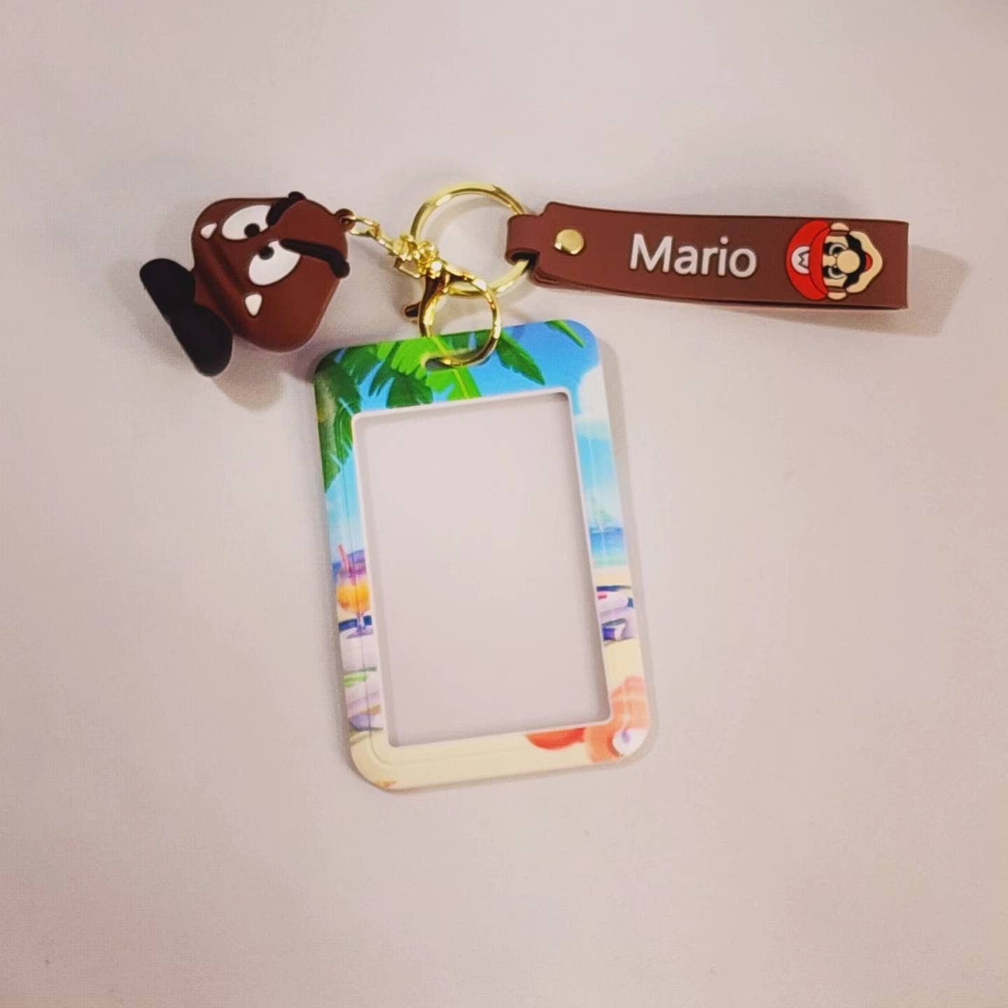 Students Kids ID Picture Holder Keychain