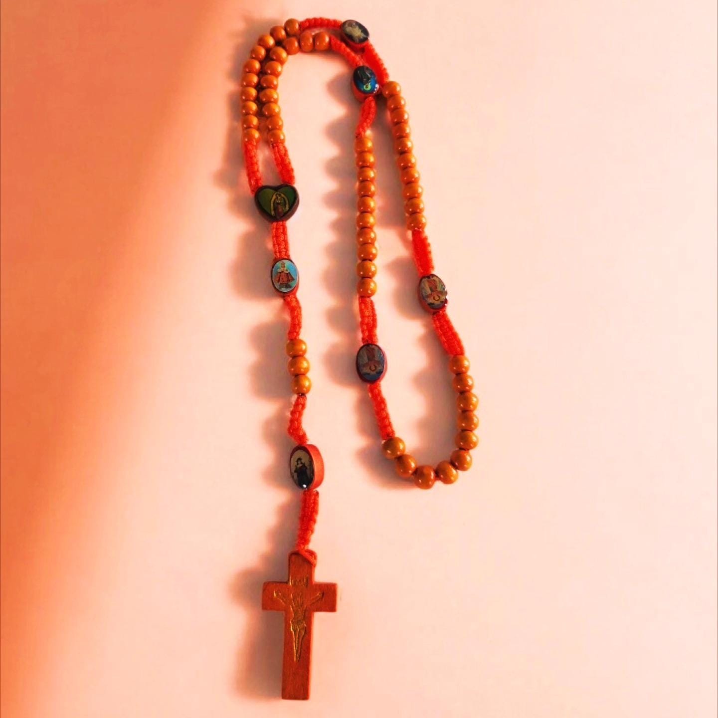 Beaded Rosary/Rosario