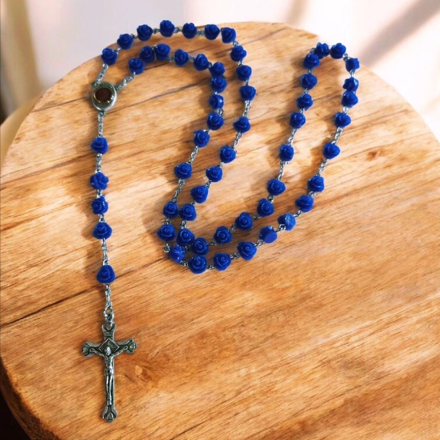 Beaded Rose Rosary