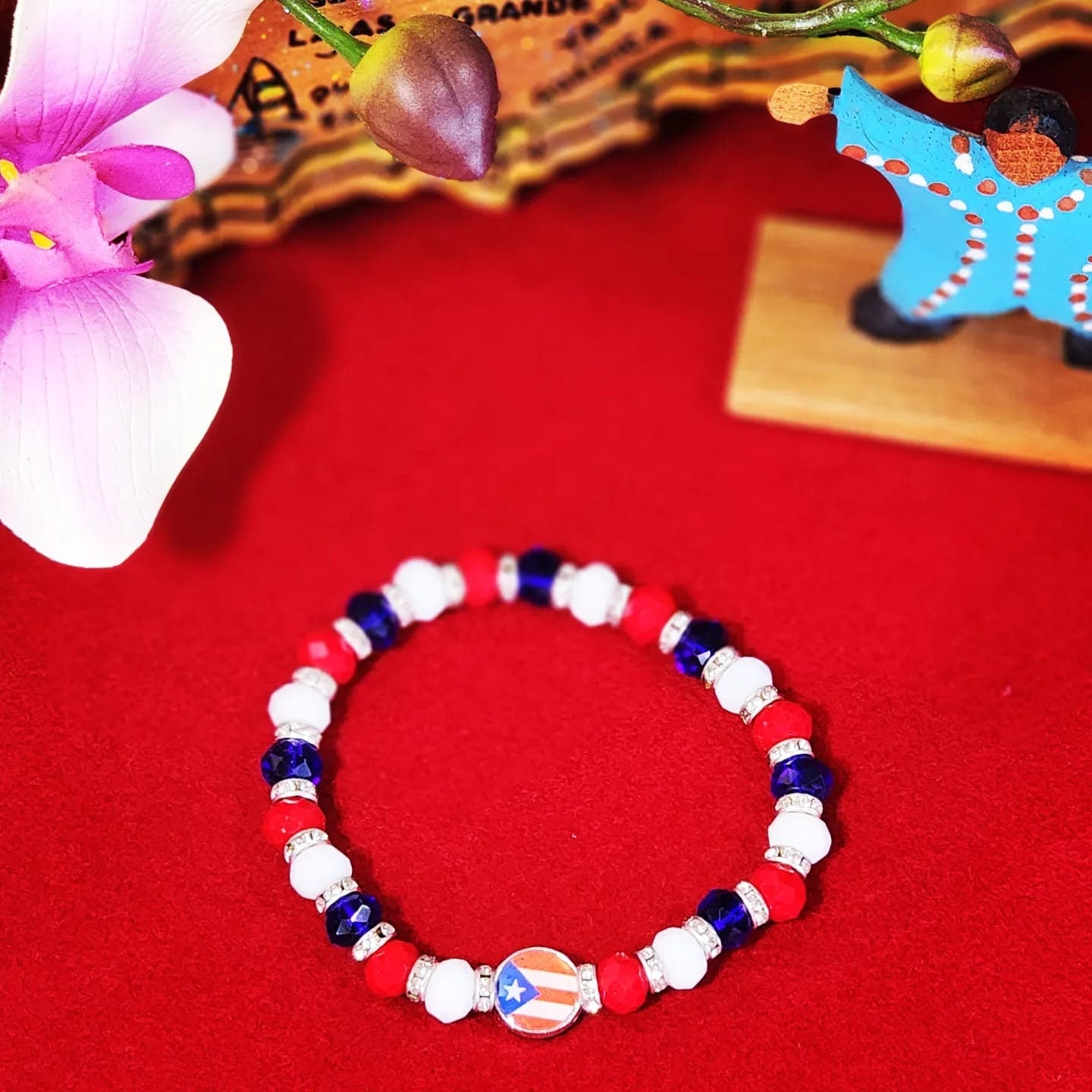 Puerto Rico Flag Bracelets!