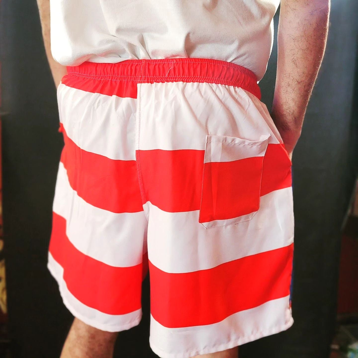 Men's Puerto Rico swimming trunks.