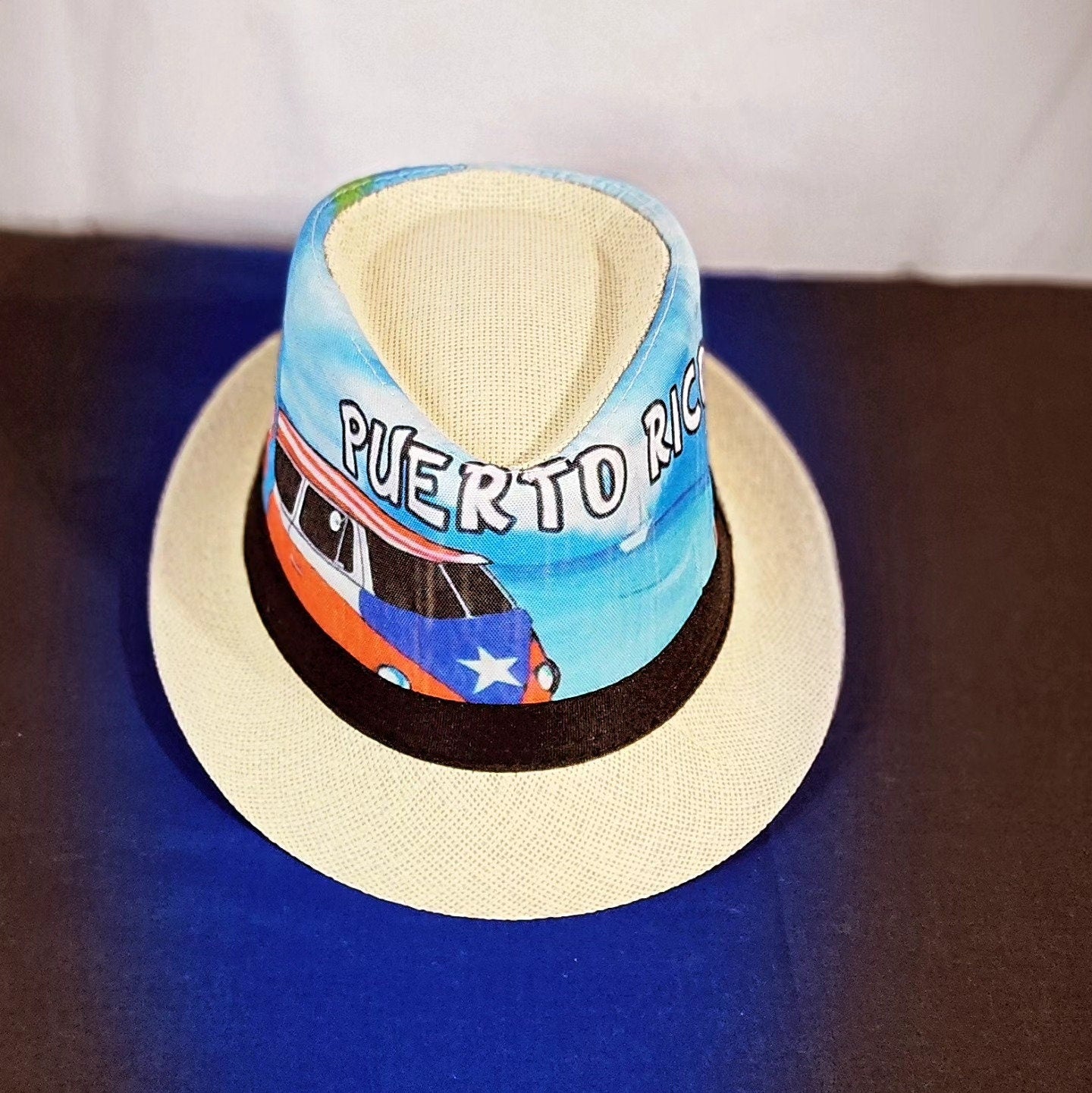 Puerto Rico Fedora Straw Hats