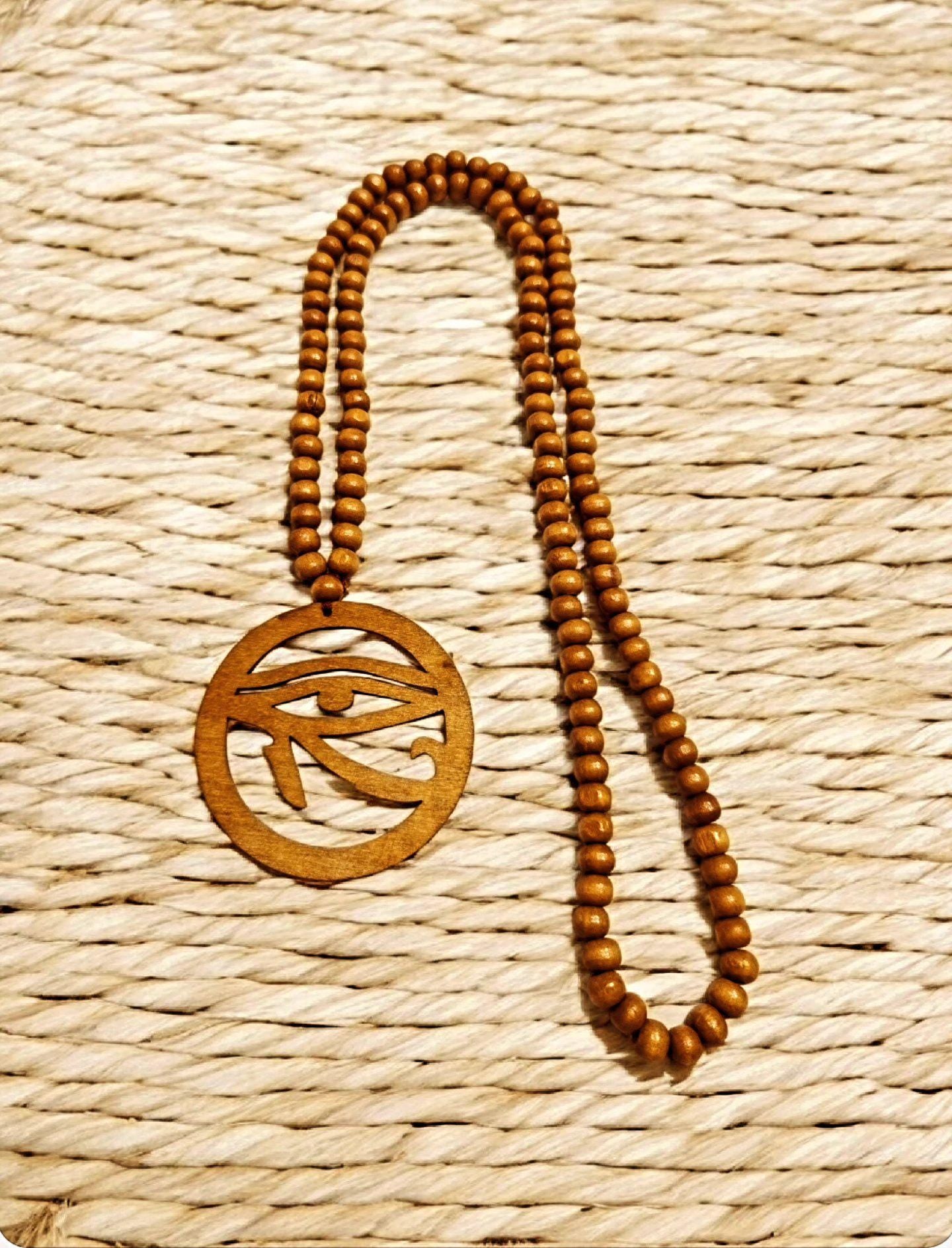 Eye of Horus, Hamsa Horus Hand, Protection Necklace