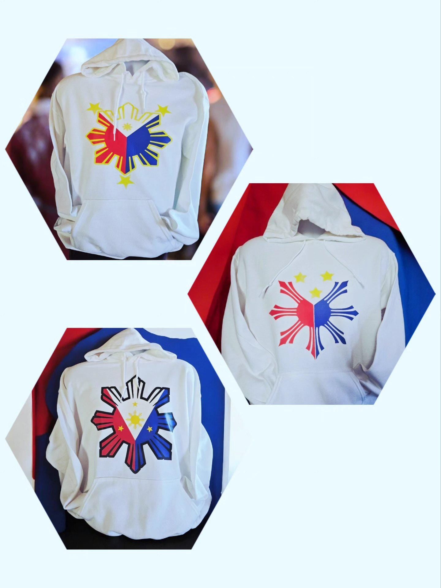 Filipino Philippine  Flag Pull over/Sweatshirt Hoodies New arrival!