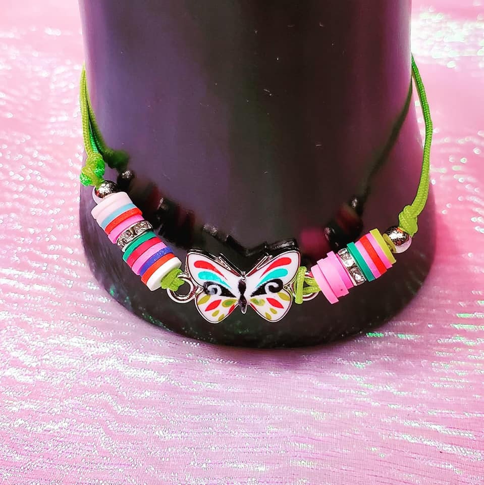 Adjustable Colorful Animal Beaded Bracelet!