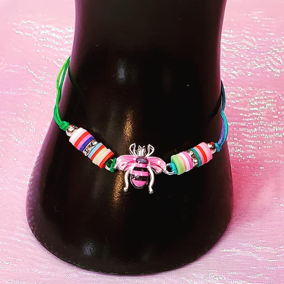 Adjustable Colorful Animal Beaded Bracelet!