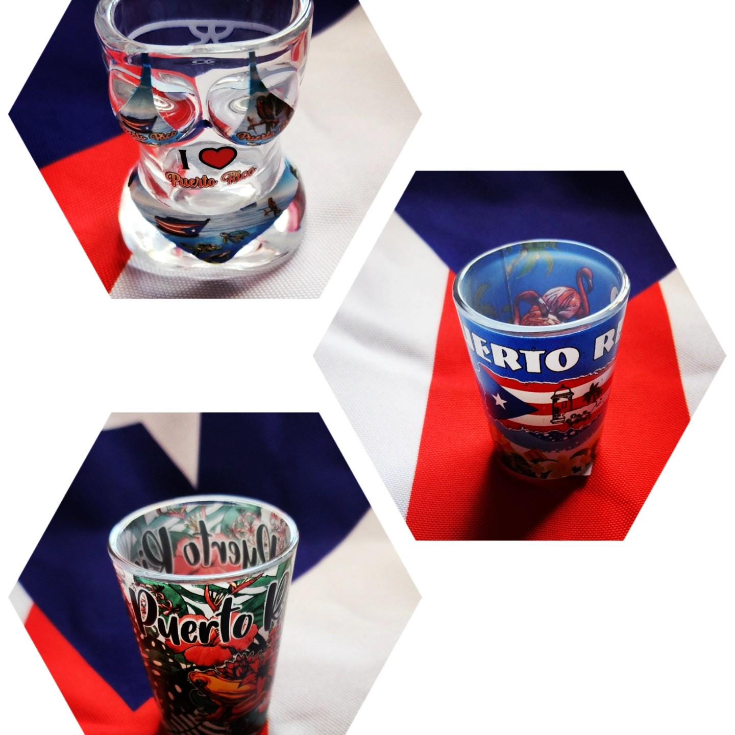Puerto Rico Shot Glasses
