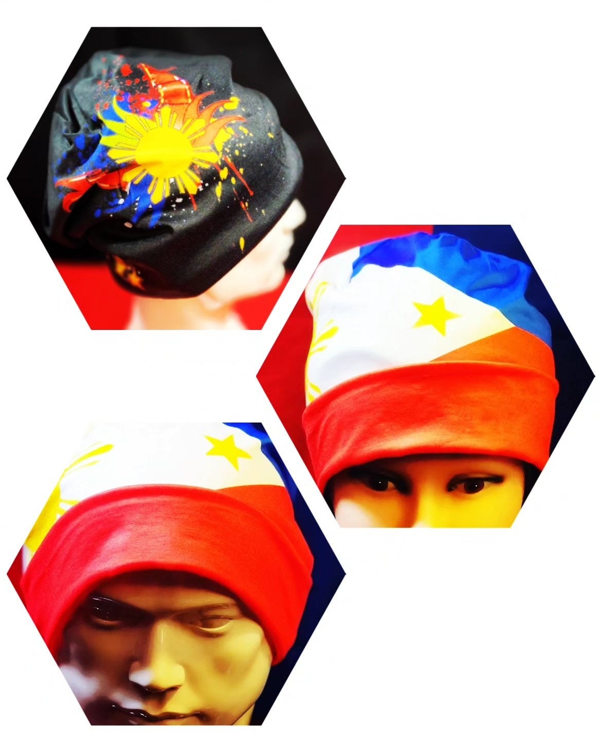 Philippine Flag "Bonete" hat