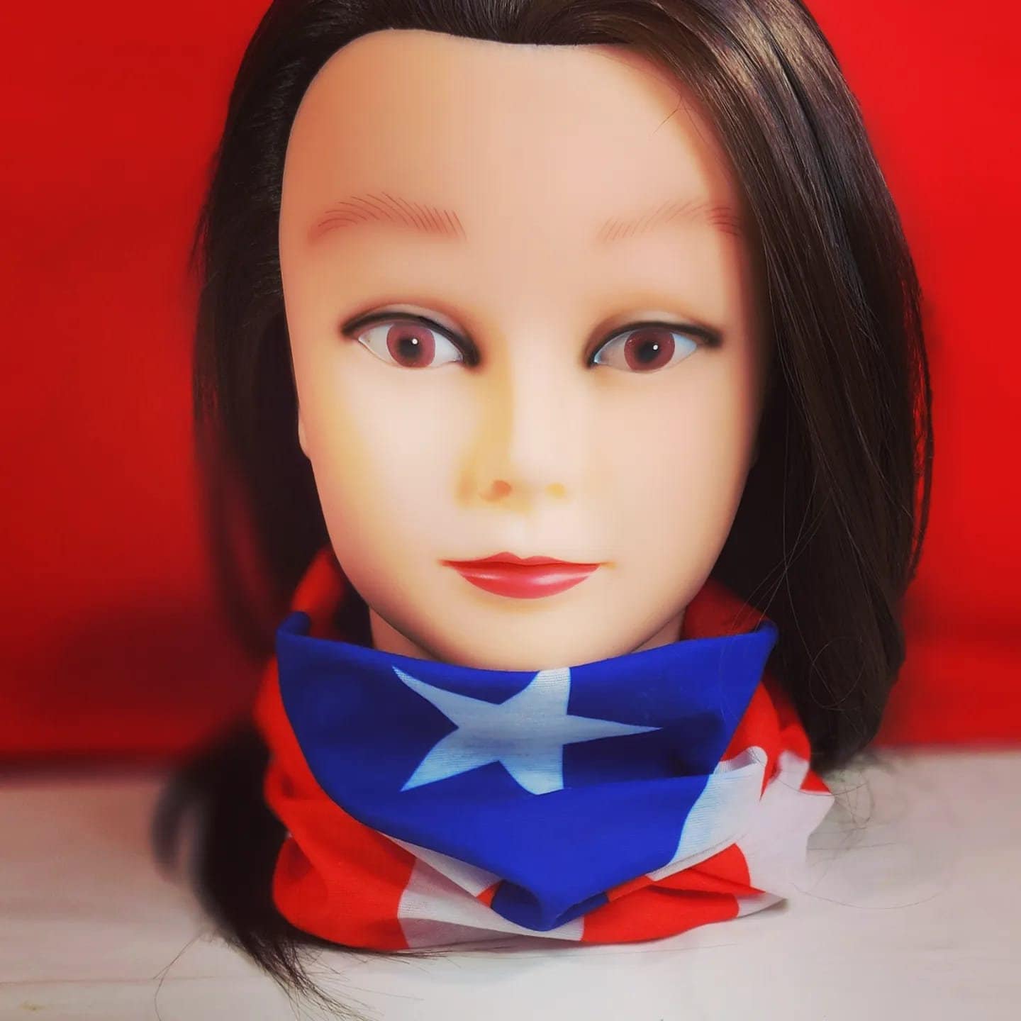 Puerto Rico Flag Multi Scarf, Sports Head Gear, Face Covering