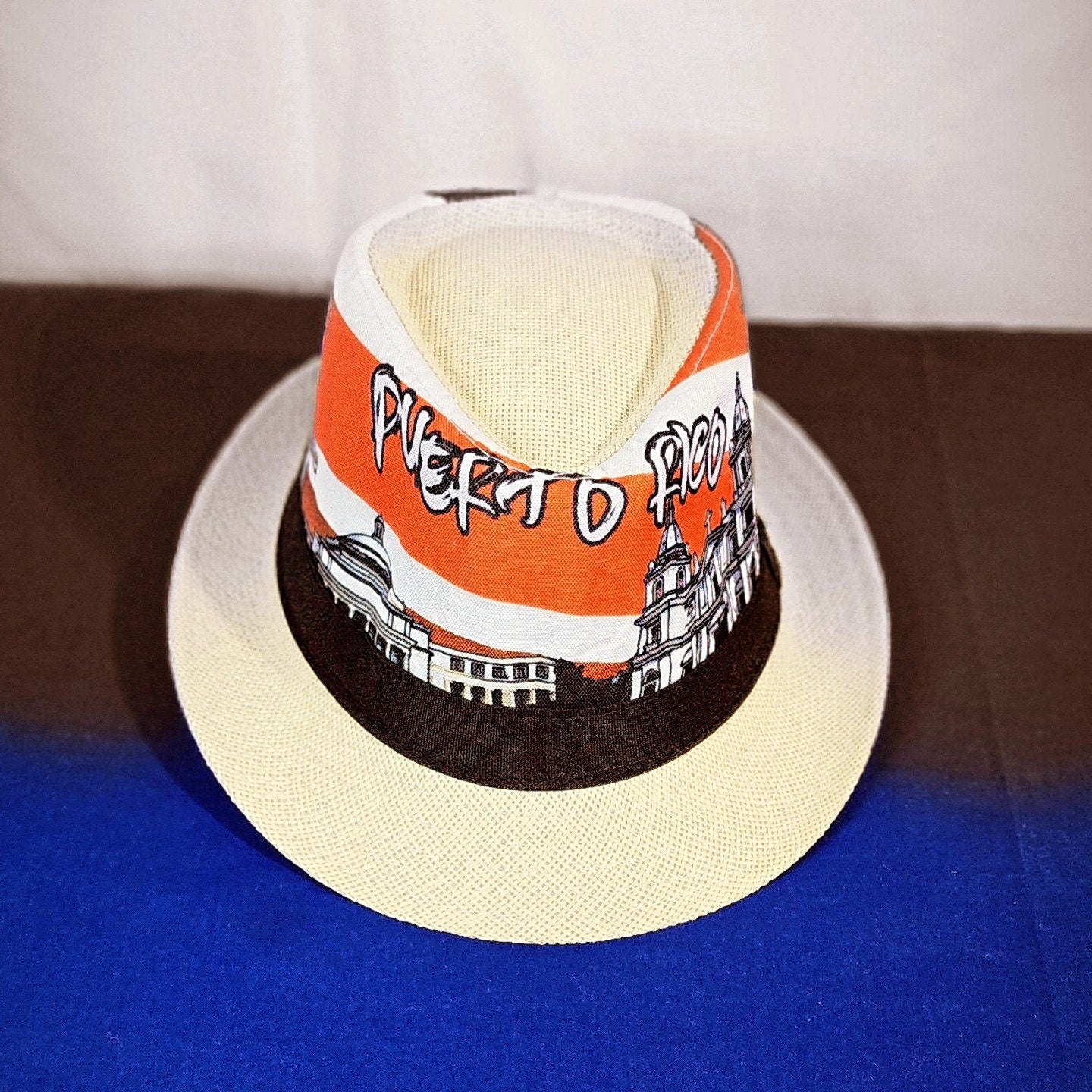 Puerto Rico Fedora Straw Hats