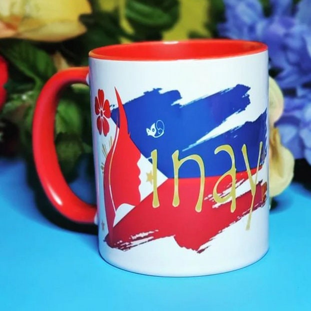 Red & White Sublimated Coffee Mug