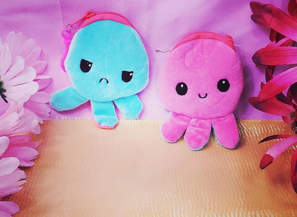 Happy & Sad Change Purse