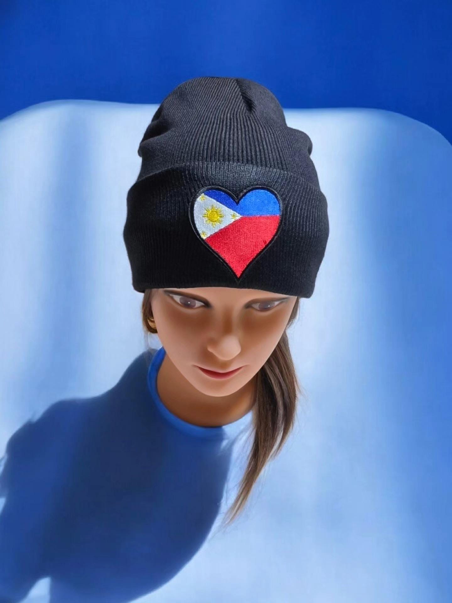 Philippine Flag Winter hat "Bonete"