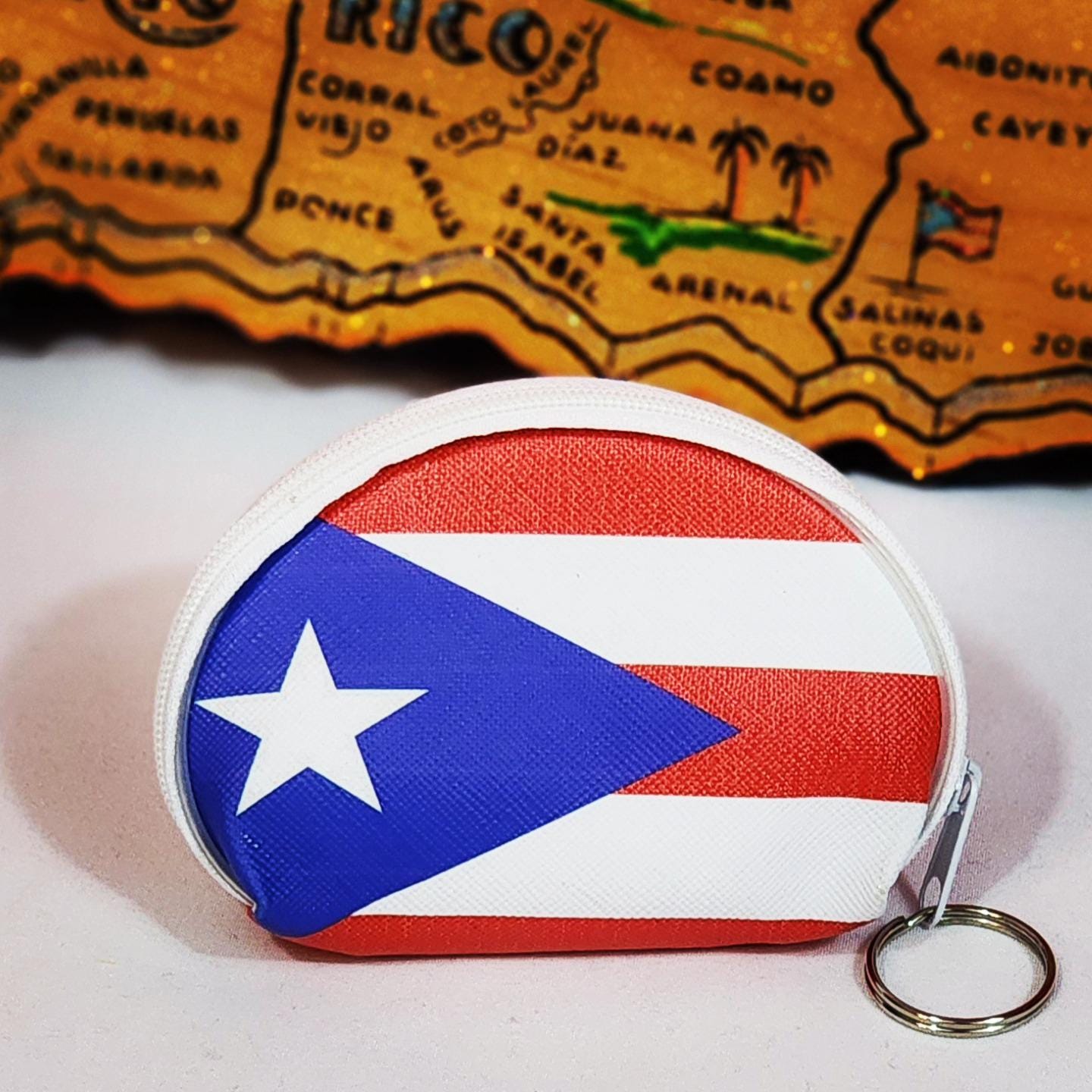 Puerto Rico Flag Coin Purse
