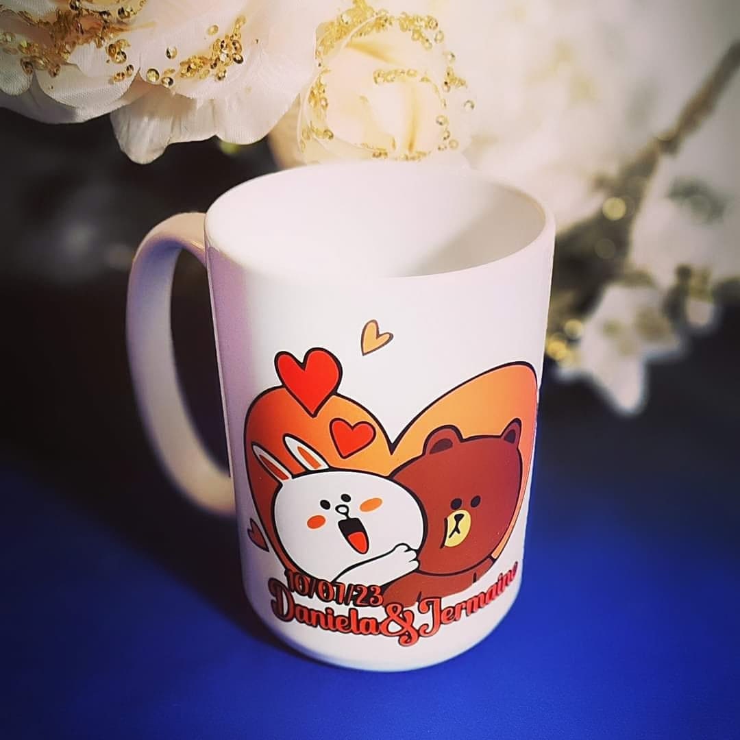 Sublimation Cony Brown Coffee, Tea, Hot Chocolate, Mug 15oz