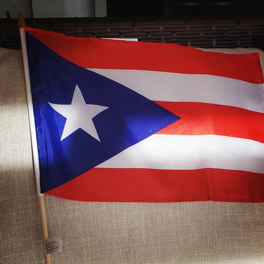 Puerto Rico Flag 15.5inch/12inch!