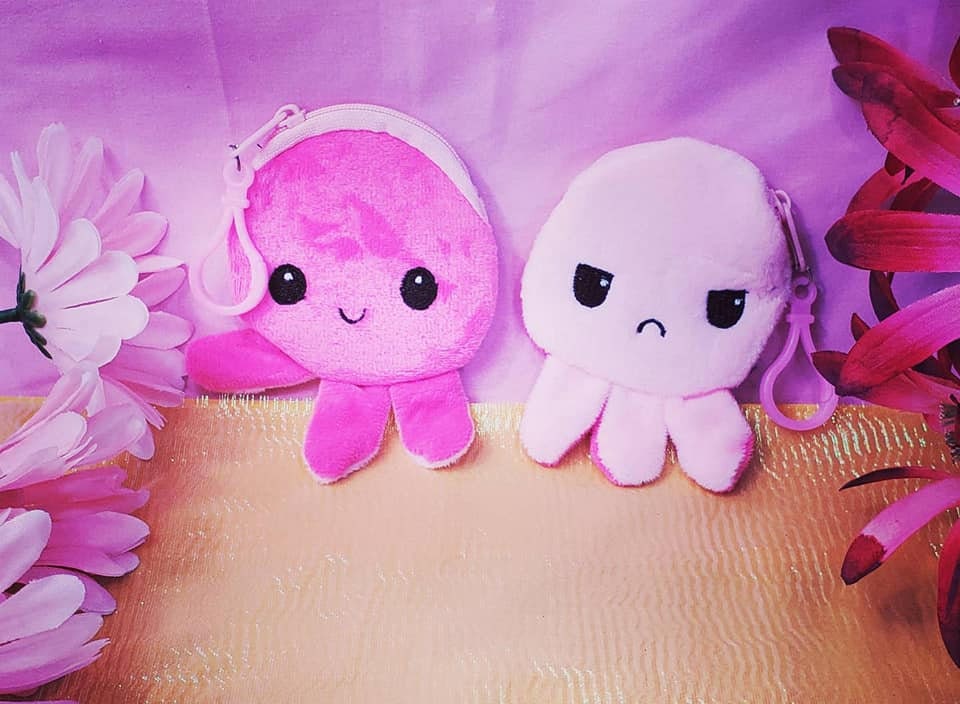 Happy & Sad Change Purse