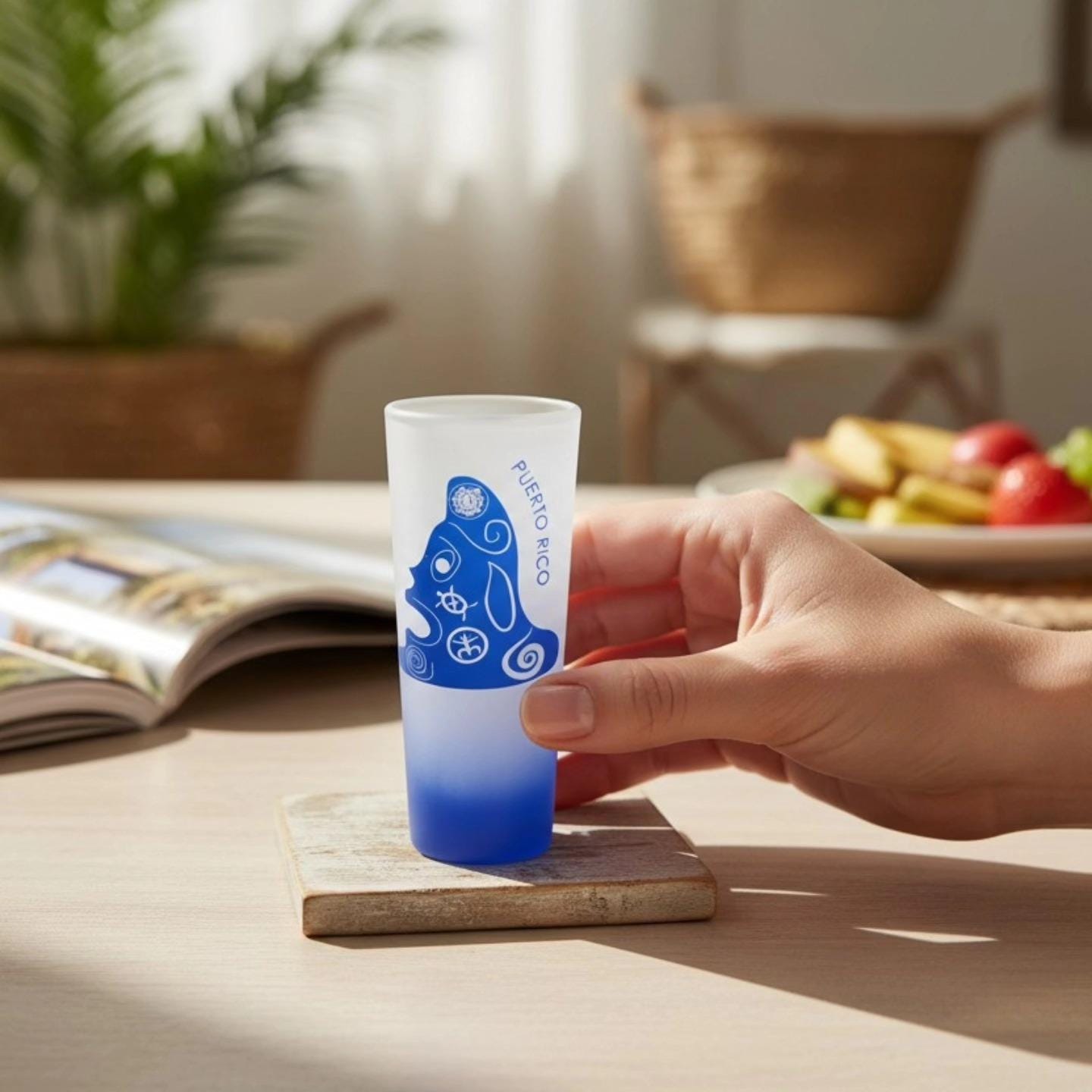 Sublimation Frosted Shot Glasses