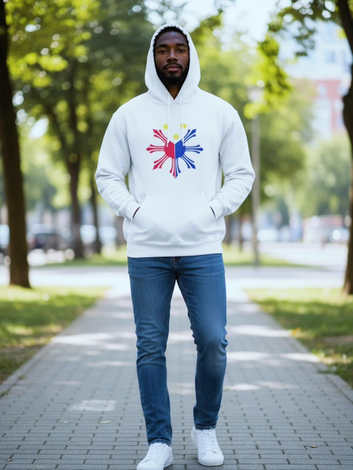Filipino Philippine  Flag Pull over/Sweatshirt Hoodies New arrival!