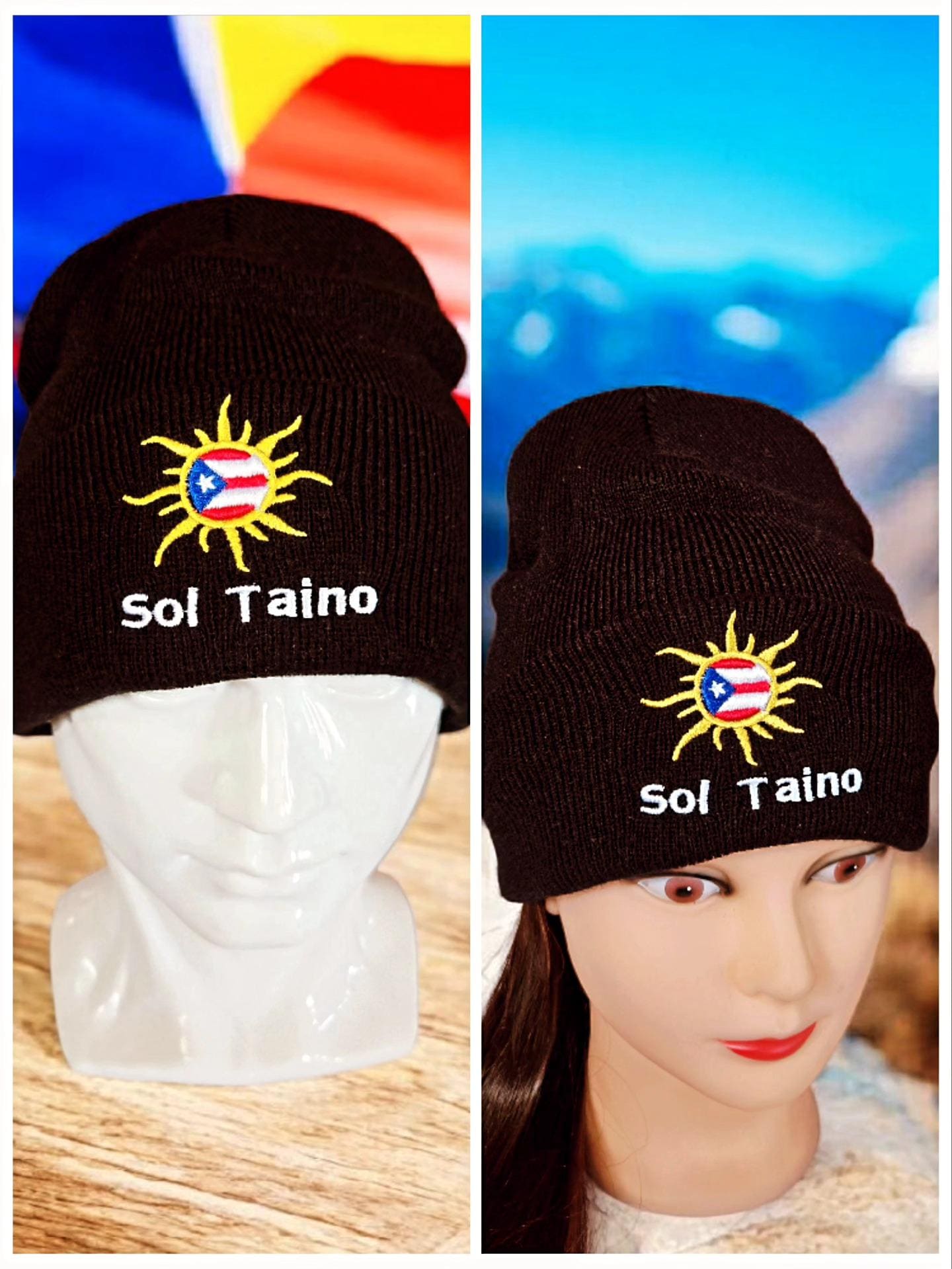 Embroidered Puerto Rico Hats