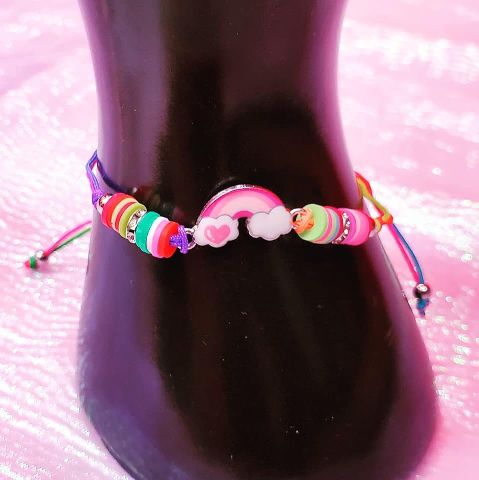 Adjustable Colorful Animal Beaded Bracelet!