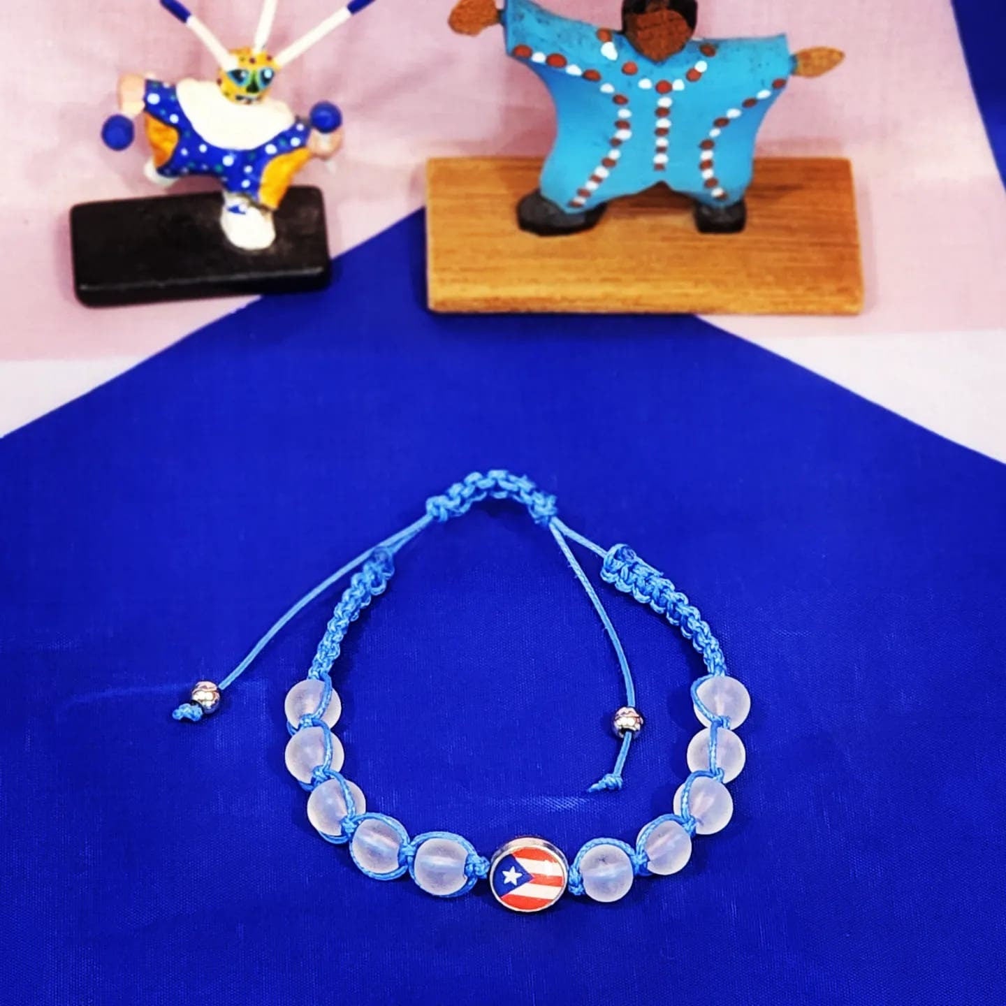 PR Beaded adjustable Bracelets