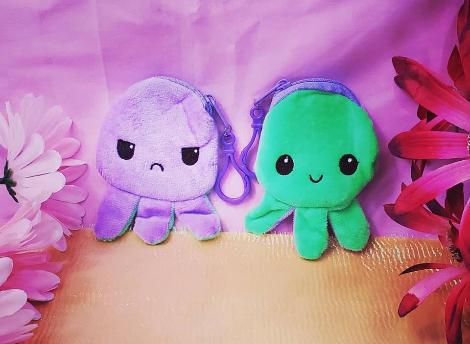Happy & Sad Change Purse