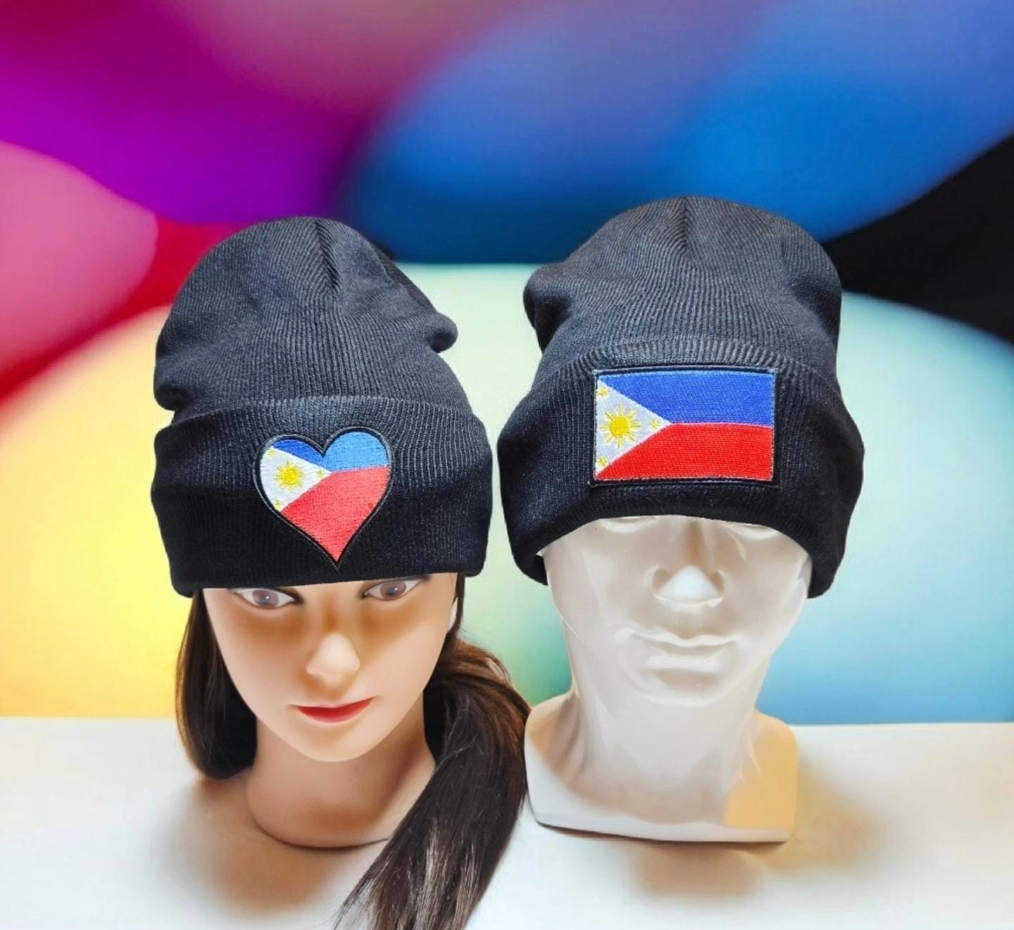 Philippine Flag Winter hat "Bonete"