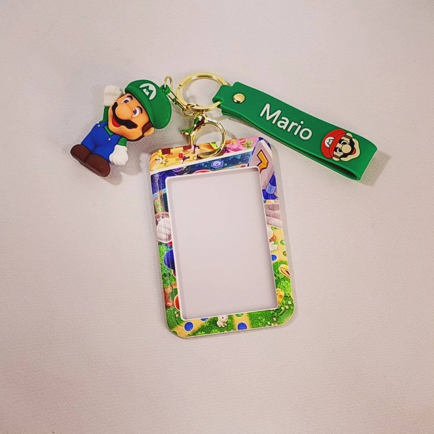 Students Kids ID Picture Holder Keychain