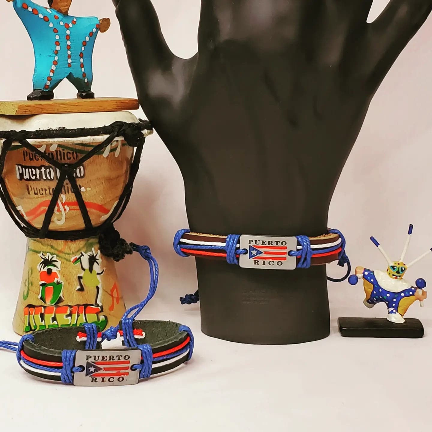 Puerto Rico Flag Adjustable Bracelets!